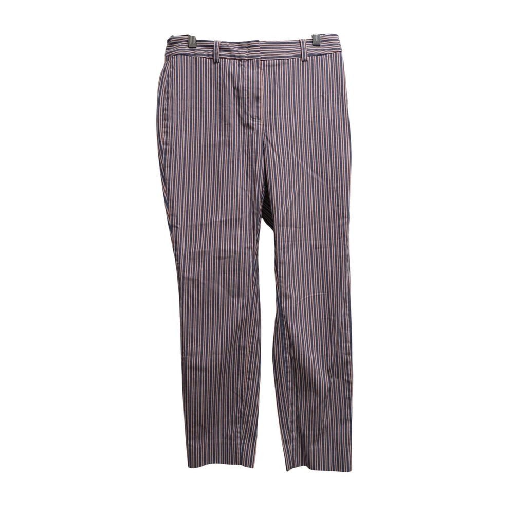 Via Masini 80 Made in Italy Striped Slim Pants Preppy Coastal Trousers 28 Waist